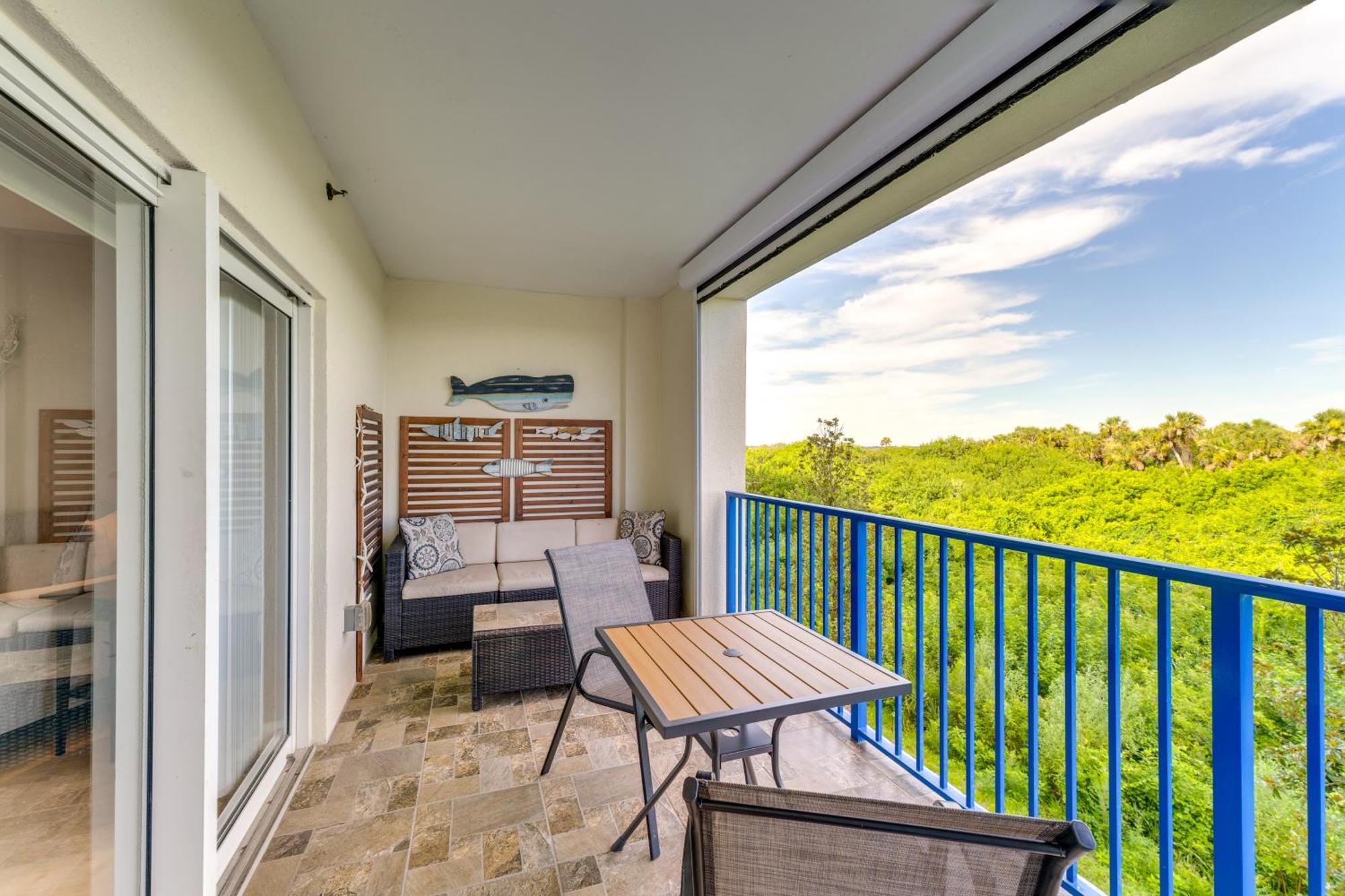 New Smyrna Beach Condo With Balcony And Pool Access Exteriör bild